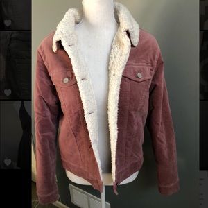 Pink Corduroy Jacket